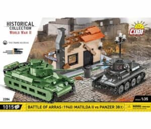 Battle of Arras 1940 Matilda II vs Panzer 38(t)