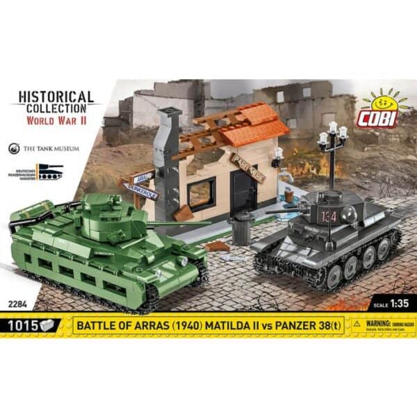 Battle of Arras 1940 Matilda II vs Panzer 38(t)