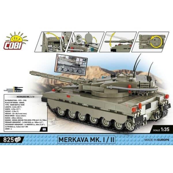Merkava Mk. 1/2 - Afbeelding 2