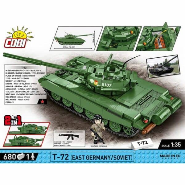 T-72 (East Germany/Soviet) - Afbeelding 2