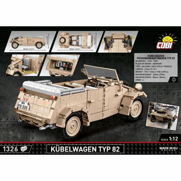 Kübelwagen Personenkraftwagen Typ 82 - Afbeelding 2