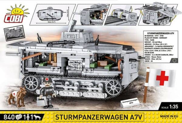 Sturmpanzerwagen A7V - Afbeelding 2