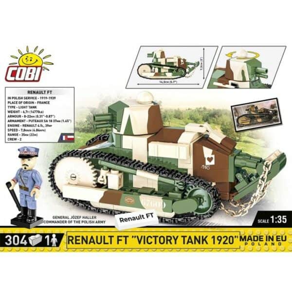 Renault FT "Victory Tank 1920" - Afbeelding 2