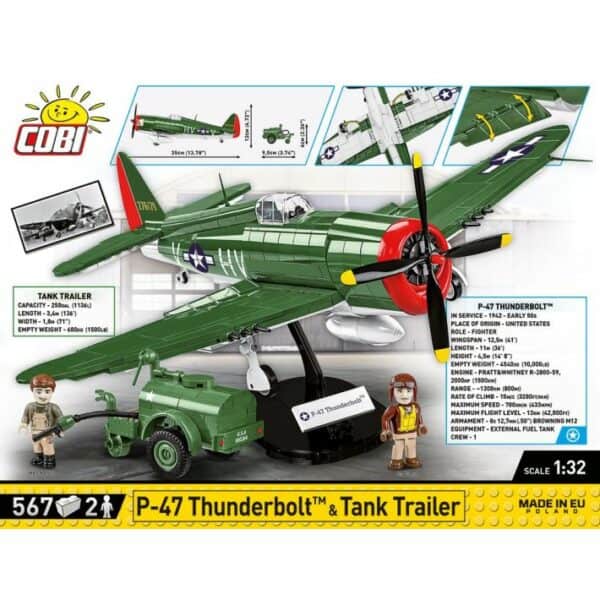 P-47 Thunderbolt & Tank Trailer - Executive Edition - Afbeelding 2